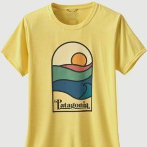 Patagonia Capilene Cool Daily Graphic Shirt - Women's, Pineapple/Sunset Sets XS